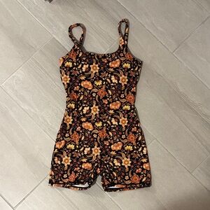 Floral Print Women's Jumpsuit